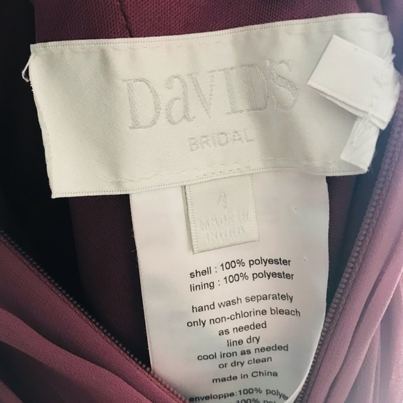 David’s Bridal Bridesmaid Dress - Picture 5 of 5